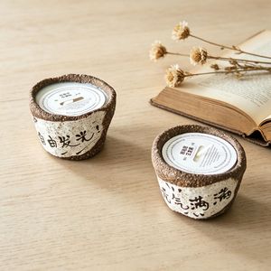 Bougie parfumée artisanale en céramique de Jingdezhen avec citations inspirantes pour la décoration de la maison, cadeau pour la chambre à coucher - Product Image 4