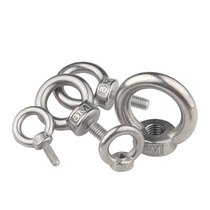 Oem Chất lượng cao 304/316 thép không gỉ <span class=keywords><strong>Eye</strong></span> Bolt & <span class=keywords><strong>Eye</strong></span> Nut nâng Vít Vòng bu lông ốc vít bu lông mắt - Product Image 1