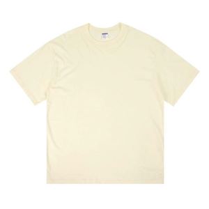 เสื้อยืดคอตตอนแท้ 230 กรัม ทรงหลวม แขนสั้น ไหล่ตกเล็กน้อย พร้อมโลโก้แบรนด์ตามสั่ง - Product Image 4