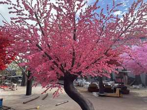 شجرة زهر الكرز الاصطناعي عالية الجودة مخصصة ، شجرة متمنيا ، منظر طبيعي داخلي لمركز التسوق - Product Image 5