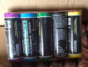 Feux d'artifice fumigènes colorés à tirage manuel pour révélation de sexe, mariage et fête prénatale, vente en gros directe usine chinoise - Product Image 3