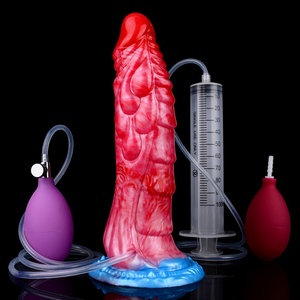 NNSX Monster <b>Dildo</b> Female Masturbator Orgasm Fantasy Penis Ejaculation Inflatable Water Spray Adult Sex Toys Factory Wholesale - Product Image 2