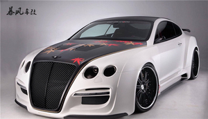 Nuevo Kit de Carrocería de Fibra de Carbono para Bentley Continental GT, Parachoques Delantero y Trasero, Alerón, Guardabarros, Kit de Carrocería Ancha para Continental GT - Product Image 6