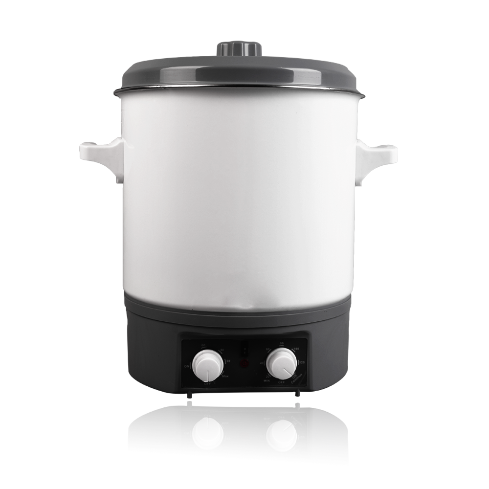 Эмалированная емкость для горячей воды, емкость 27 л, подогреватель напитков, электрический чайник для медленного приготовления пищи