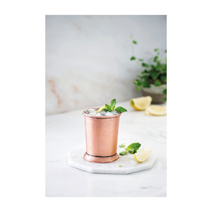 Bicchiere Julep in Acciaio Inossidabile con Finitura Rame 12 Oz per Cocktail - Product Image 2