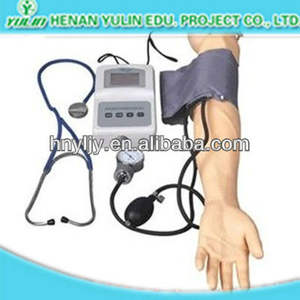 Simulación para adultos Brazo Medición de la presión arterial Modelo de entrenamiento Entrenamiento en el hospital Simulador de presión arterial para ciencia médica - Product Image 5