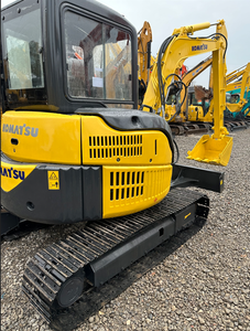 Excavadora de cangilones Komatsu PC55 pequeña y mediana con bajas horas de trabajo a la venta en todo el mundo - Product Image 3