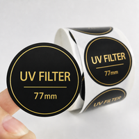 Étiquettes autocollantes personnalisées pour bouteilles d'encre imperméables, étiquettes holographiques imprimées sur mesure pour fournitures de bureau, papeterie de marque