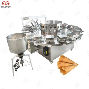 Machine à cône de gaufre au sucre roulé à la crème glacée la plus vendue - Product Image 4