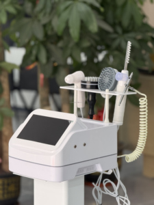 5in1 Hair Analyzer Scalp Testing Hair Analysis Machine Oxygen Spray Hair Growth High Frequency <b>Wand</b> Bio Brush Scalp Massage - Product Image 3