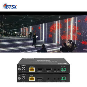 4K60 150M HDbaset Extender Hỗ Trợ Một Vòng Lặp Trong Khai Thác Âm Thanh <span class=keywords><strong>HDMI</strong></span> Extender IR/RS-232/CEC Điều Khiển Cat6 <span class=keywords><strong>HDMI</strong></span> Extender - Product Image 3