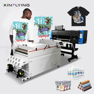 60cm Width Dtf Film Printer Powder Shaker Machine Heat Transfer Heater T-shirts machine
