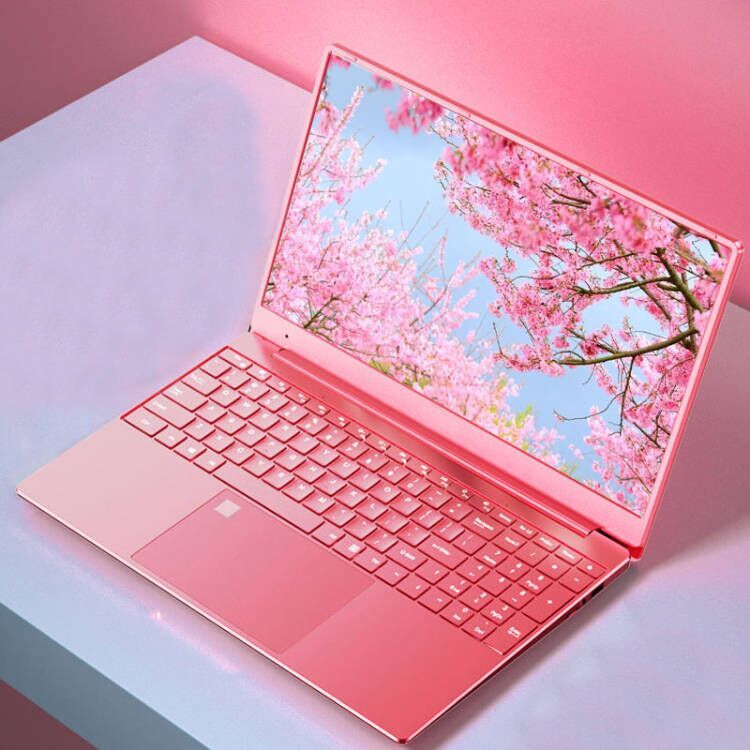 Портативные Игровые ноутбуки, ноутбук, ПК, розовый, Intel N5095, DDR4, 12 ГБ ОЗУ, 15,6-дюймовый IPS-экран, бестселлер