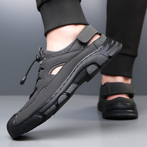 Men Mesh Closed Toe <b>Water</b> <b>Shoes</b> Summer Anti Slip Beach Outdoor Hiking <b>Shoes</b> - Product Image 4