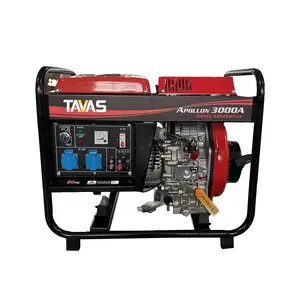 3 KW Portable Mini Generators Set 3kw Generator Diesel open type Certificate Dimension Warranty