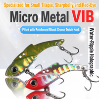 Aotuo Leurre Artificiel Rigide VIB Crankbait Durable en Alliage de Zinc 3.5g/5g/7g avec Hameçon pour Brochet - Direct Usine