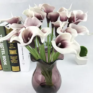 Bunga Buatan Sentuhan Nyata Calla Lily Bunga Buatan Pernikahan Bunga Buatan Dalam Jumlah Besar