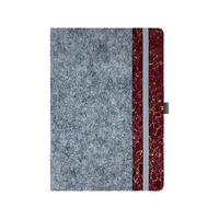 Couvertures personnalisées pour agenda A5 en liège et feutre, inserts 2026 pour carnet de notes, recharge pour journal à couverture rigide, coffret cadeau d'affaires OEM