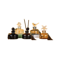 Diffuseur à bâtonnets en verre écologique de 200 ml, grande capacité, ornement d'aromathérapie pour une fragrance longue durée dans la chambre