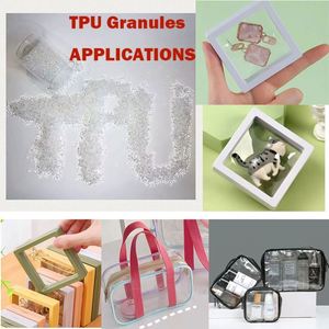 Granulés de polyuréthane thermoplastique pour feuilles, matériau TPU de qualité optique, résistance au vieillissement, haute résistance aux chocs, prix usine - Product Image 3