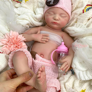 Muñecas <span class=keywords><strong>Reborn</strong></span> Laura de 20" en Silicona de Platino de Fábrica Personalización OEM Ropa y Accesorios Personalizables Certificación de Exportación - Product Image 4