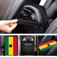 Coussin d'accoudoir universel fin pour voiture avec imprimé drapeau national de la Martinique, housse de confort pour accoudoir pour la conduite quotidienne