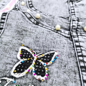 2022 High Quality Children Clothes <b>Girls</b> Kids Denim <b>Skirts</b> Children Clothes Set Summer - Product Image 3