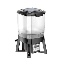 Distributeurs automatiques solaires Wifi Sunsun CFF 206 pour aquarium en ferme aquacole, distributeur automatique de nourriture pour poissons de carpe, machine de pêche, étang à ressort