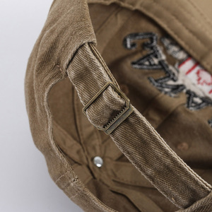Casquettes personnalisées Chapeau haut à 6 panneaux Casquette de baseball canadienne polyvalente pour hommes et femmes Lettres <span class=keywords><strong>pop</strong></span> Design Coton Matériel Populaire - Product Image 5