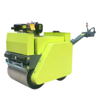 Offre Spéciale Mini Compacteur Vibratoire pour Sol et Asphalte, Rouleau Compresseur Routier Mini 550KG