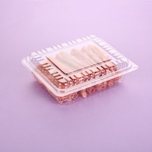 Lamb Roll Box Beef Roll Tray Food Box Disposable Plastic Container