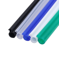 Joint d'étanchéité flexible en silicone profil rond pour portes et fenêtres en PVC/UPVC, anti-bruit et anti-poussière