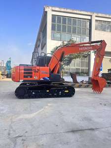 Envío gratis Hitachi ZX120 excavadora de orugas mediana usada barata de Japón 12ton pala de movimiento de tierras ZX120 312D2 PC130 excavadora barata - Product Image 4