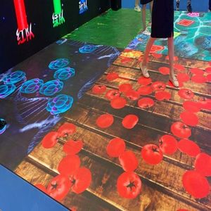 P3.91 đầy đủ màu sắc tương tác kỹ thuật số tương tác đứng trò chơi video nền tảng sân khấu sàn gạch tường nhảy LED màn hình hiển thị - Product Image 6