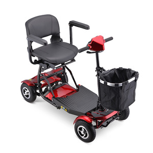 Scooter eléctrico de movilidad plegable de 4 ruedas para adultos y ancianos con motor de escobillas y capacidad de subida de 15 grados - Product Image 3