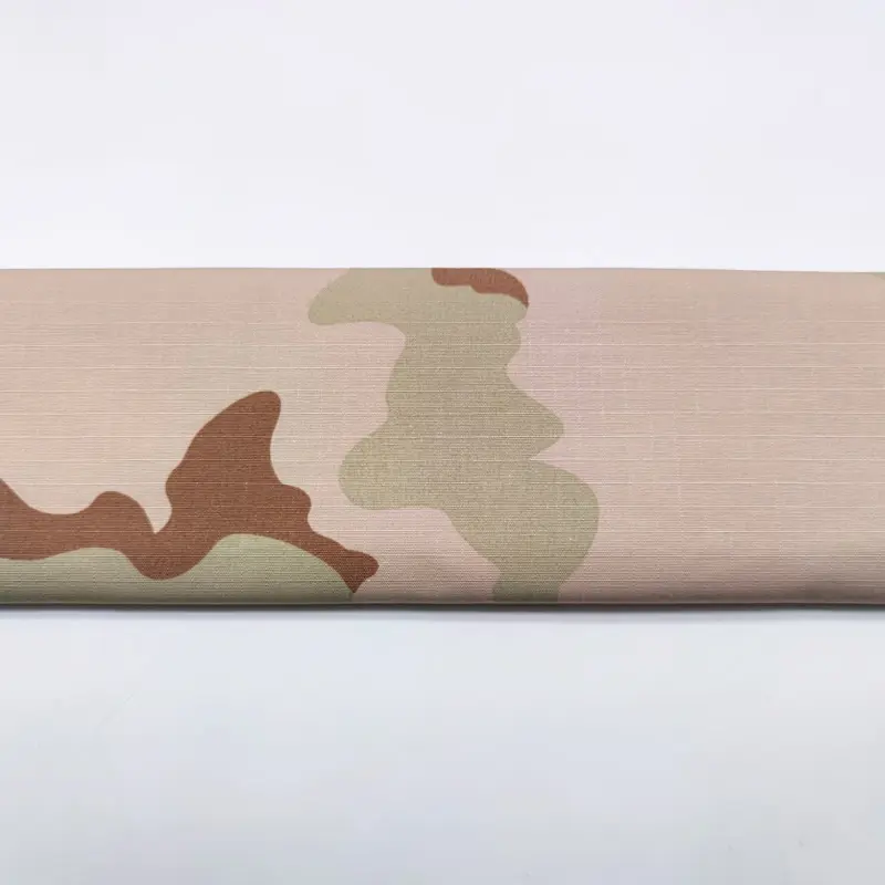 Camuflagem saudita anti-infravermelho, uniforme de tecidos rasgamento deserto 65 poly 35 tecido de algodão