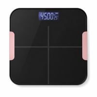 Balance connectée professionnelle de haute précision pour la composition corporelle, Bluetooth, numérique, avec écran LCD et application