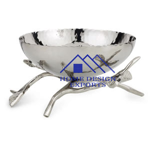 Vases de bol de fleur en aluminium de vente chaude pour la décoration de mariage - Product Image 2