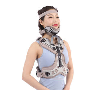 Rompi Koreksi Traksi Rehabilitasi Medis dengan Penyangga Tinggi yang Dapat Disesuaikan untuk Tulang Belakang Dada, Pinggang, dan Serviks - Product Image 3