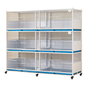 <span class=keywords><strong>Cage</strong></span> à oiseaux en métal avec grille de protection, anti-loutre, pour l'élevage de perroquets et de pigeons - Product Image 1