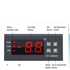 STC-8080A Plastic OEM Digitale Temperatuurregelaar Thermostaat Schakelaar met NTC Sensor voor Vriezer Ontdooiing en Koeltimer - Product Image 4