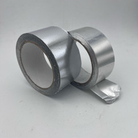 Ruban adhésif en aluminium pour CVC et isolation extérieure de pipeline, usage réfrigérateur, grand format avec étanchéité, revêtement PET+AL