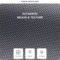 Tissu Ripstop en Polyester Enduit PU Jacquard 150D Imperméable, Durable et Résistant aux UV pour Chaises de Camping, Couvertures de Pique-nique et Tentes