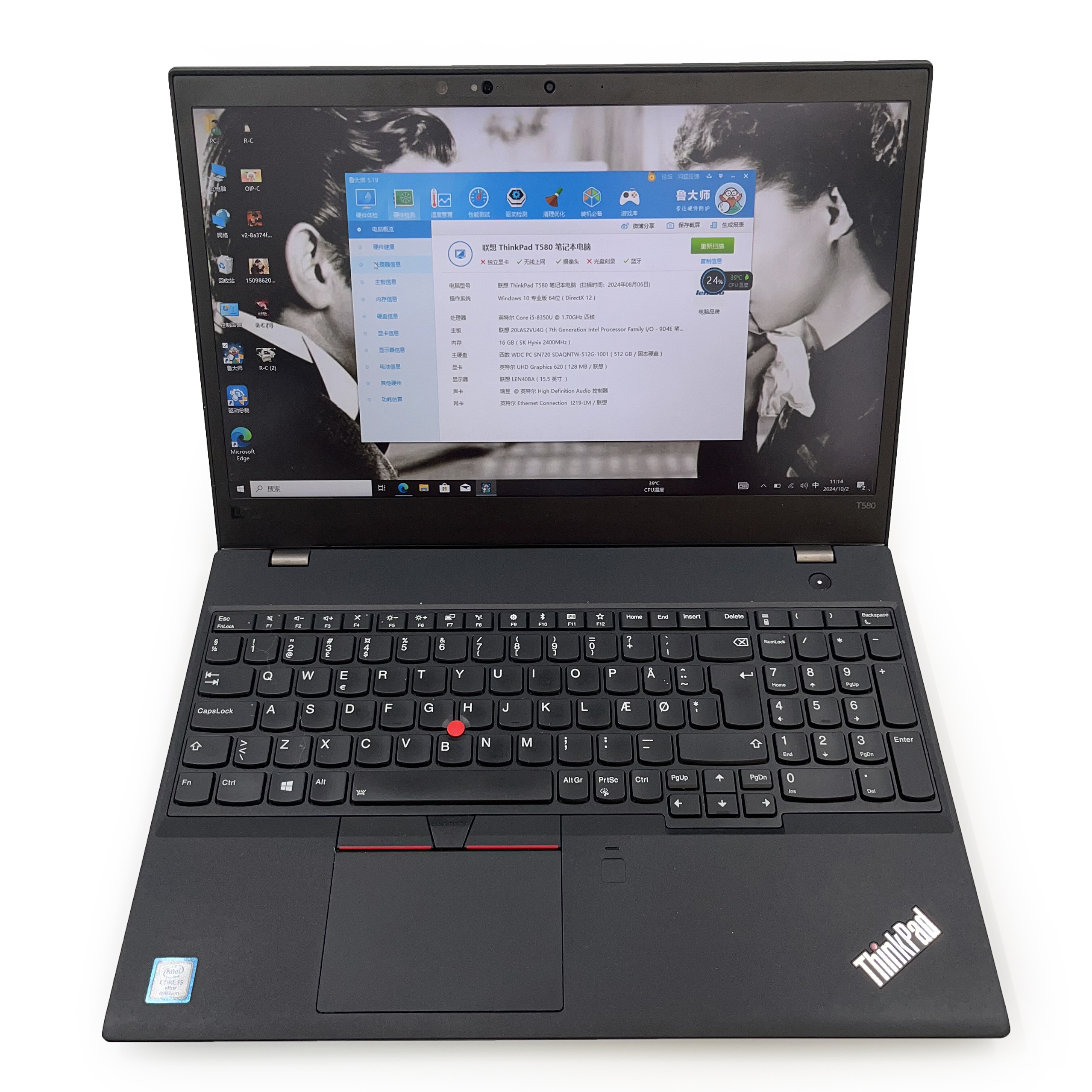For Lenovo ThinkPad T580