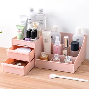 Household Large Plastic Drawer-type Cosmetics Storage Box Desktop Dresser Lipstick Skin Care Product Storage Rack