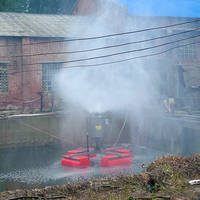 Évaporateur à atomisation flottante, machine d'évaporation de liquides salés à haute efficacité pour sites miniers