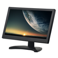 Moniteur LED 11,6 pouces, écran large, moniteur d'ordinateur LCD VGA 11,6 pouces
