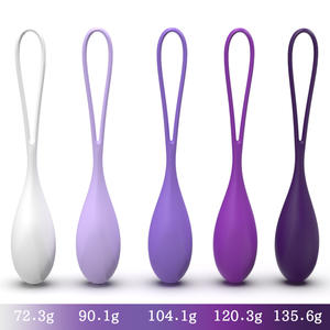 Palla Kegel per Yoga Vaginale, Esercizio per i Muscoli del Pavimento Pelvico Femminile, Trainer per Adulti, Modello S640-2, Confezione Colorata - Product Image 5