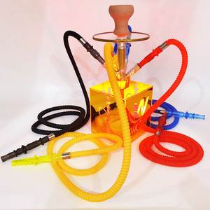 Nueva Cachimba Acrílica LED de Cuatro Tubos con Logotipos Personalizados al por Mayor, Fantástica Oferta - Product Image 4