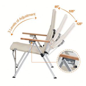Portable Heavy Duty Professional High Pressure Compact Mini Universal Durable Lightweight <b>Reclining</b> <b>Camping</b> <b>Chairs</b> Beach - Product Image 2
